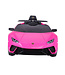 Lamborghini Huracan Performante, 12v elektrische kinderauto met EVA banden en kunstleder zitje!