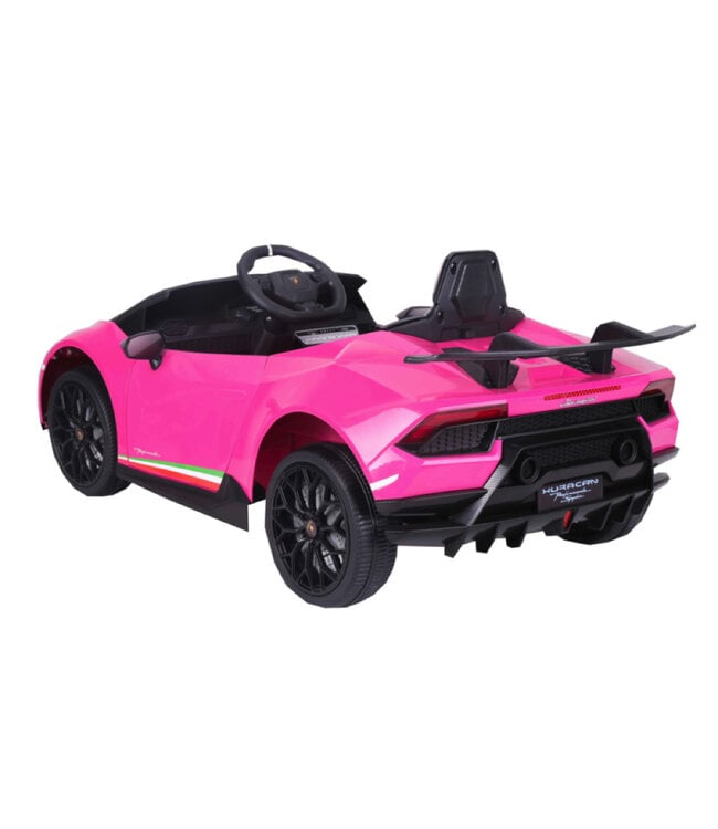 Lamborghini Huracan Performante, 12v electric children's car with EVA tires and artificial leather seat!