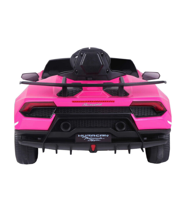 Lamborghini Huracan Performante, voiture √©lectrique pour enfants 12v avec pneus EVA et si√®ge en cuir artificiel !