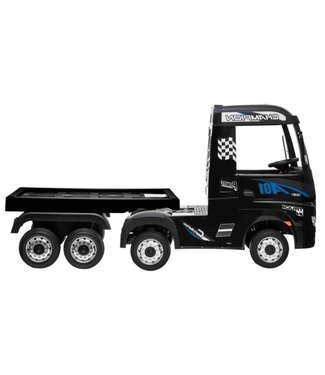 Mercedes Actros + remorque, camion √©lectrique pour enfants.