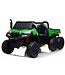 24V Elektrische Kinderauto Gator Farm Truck 4WD ‚Äì 2x12V7Ah ‚Äì Met Leren Zitting, Rubber Banden & Vierwielaandrijving voor Buitenrijden