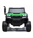 24V Elektrische Kinderauto Gator Farm Truck 4WD ‚Äì 2x12V7Ah ‚Äì Met Leren Zitting, Rubber Banden & Vierwielaandrijving voor Buitenrijden