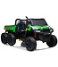 Voiture √©lectrique pour enfants 24 V, camion Gator Farm 4x4 ‚Äì 2x12V7Ah ‚Äì avec si√®ge en cuir, pneus en caoutchouc et quatre roues motrices pour les balades en ext√©rieur