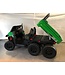 24V Elektrische Kinderauto Gator Farm Truck 4WD ‚Äì 2x12V7Ah ‚Äì Met Leren Zitting, Rubber Banden & Vierwielaandrijving voor Buitenrijden