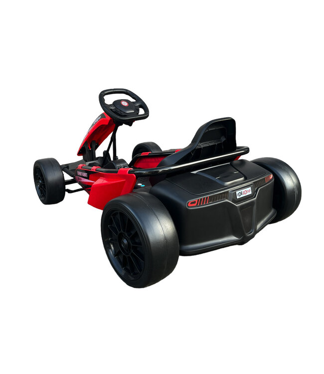 ROLLZONE drift Go-Kart, 24 volt Lithium kart with 200 watt motors, New Edition!