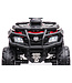 24 volt Lithium Electric Quad, 4 engines, rubber tires, leather seat and more!