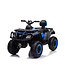 24 volt Lithium Electric Quad, 4 engines, rubber tires, leather seat and more!