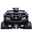 24 volt Lithium Electric Quad, 4 engines, rubber tires, leather seat and more!