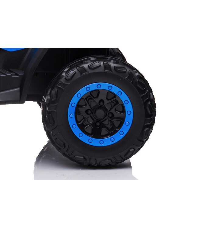 24 volt Lithium Elektrische Quad, 4 motoren, rubberen banden, leder zitting en meer!