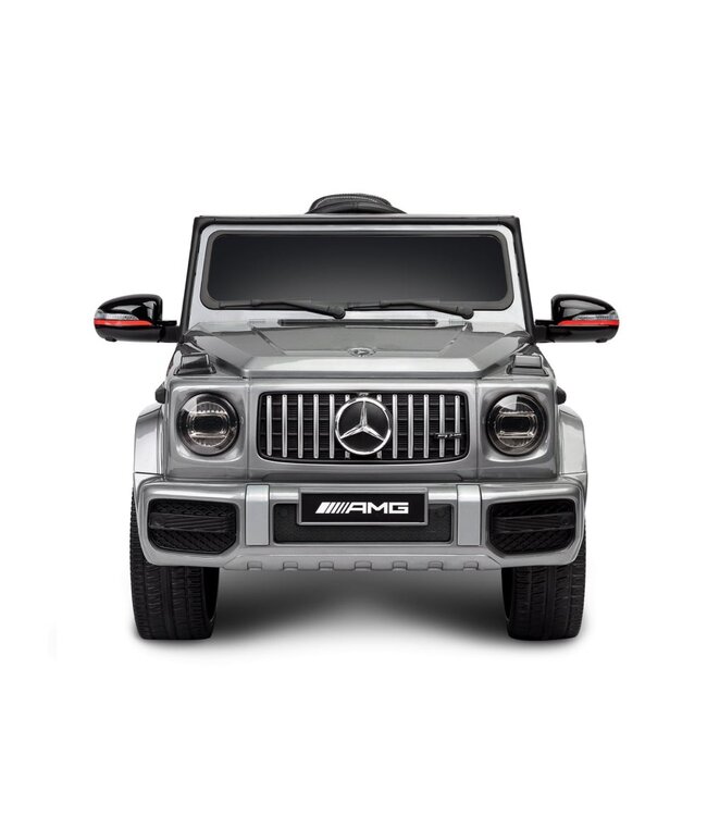 Mercedes G63 AMG, 12 volt kinderauto met Lithium accu, rubberen banden, leder zitting en meer
