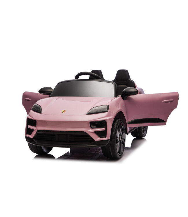 Porsche Macan Turbo voiture électrique pour enfants avec batterie au lithium, module musical, pneus en caoutchouc et bien plus encore.
