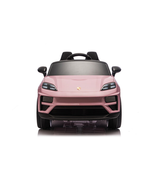 Porsche Macan Turbo voiture électrique pour enfants avec batterie au lithium, module musical, pneus en caoutchouc et bien plus encore.