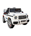 Mercedes G63 AMG, voiture électrique 12V pour enfants avec batterie lithium, pneus en caoutchouc, siège en cuir et plus encore