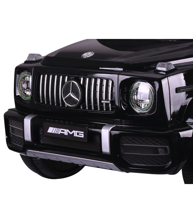 Mercedes G63, 12 volt Lithium Kinder Accu Auto, rubberen banden, leder zitje en meer!
