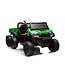 24V Elektrische Kinderauto Gator Farm Truck 4WD – 2x12V7Ah – Met Leren Zitting, Rubber Banden & Vierwielaandrijving voor Buitenrijden