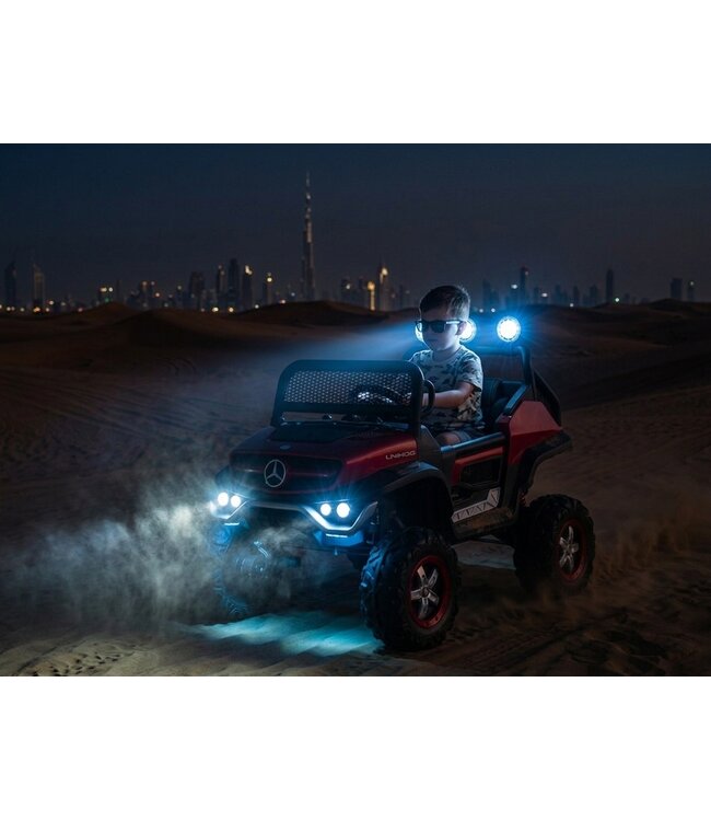 Mercedes-Benz Unimog, 12v children's battery vehicle, buggy with many options