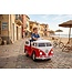 Volkswagen T1 classic bus, 12-volt children's car with rubber tires and more!