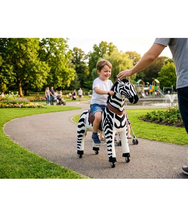 MY PONY, jouet à cheval zèbre de ROLLZONE ®, 4 - 10 ans (MP2001-M)