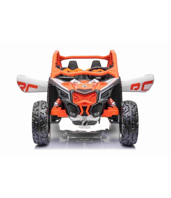 Can-Am Maverick 24V 2-seater 4WD buggy orange with MP4 screen