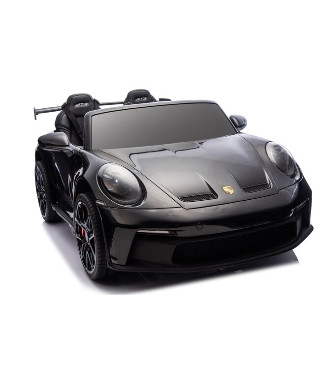 Porsche 911 GT3 2-Seater 24V 4WD Black with 7-inch MP4 Screen