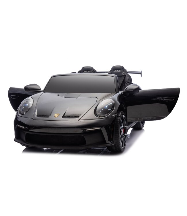 Porsche 911 GT3 2 places 24V 4x4 noire avec écran MP4 7 pouces