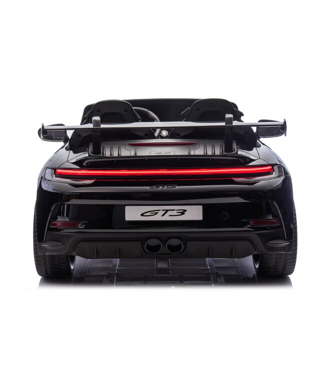 Porsche 911 GT3 2-Seater 24V 4WD Black with 7-inch MP4 Screen