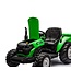 Electric Tractor with Tipping Trailer 24V Green