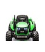 Electric Tractor with Tipping Trailer 24V Green