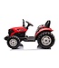 Tracteur électrique enfant avec benne 24V rouge, télécommande 2,4G