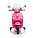 Vespa GTS Super 12V electric kids' scooter pink with windscreen