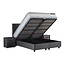 Skybedd Boxspring -  Modebedd 180x200 -  Antraciet - met Opbergruimte - Copy