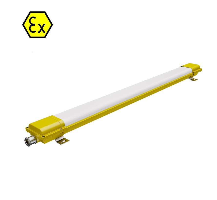Réglette ATEX LED 60W  – 120 cm – Zones ATEX 1, 2, 21 & 22