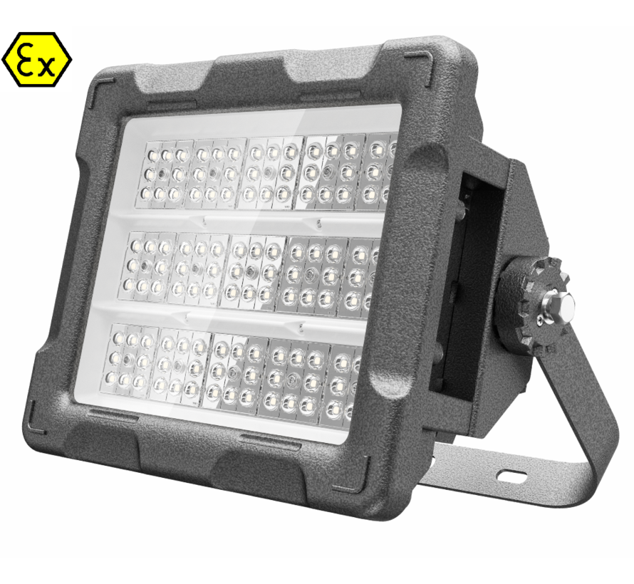 Projecteur ATEX LED 200W – 140lm/W – Zones ATEX 1 & 2, 21 & 22