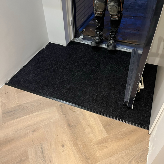 Droogloopmat Op Maat Plaatsen