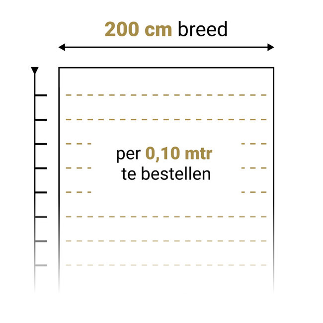 OTIUM Entreemat functioneel beige 200 cm breed