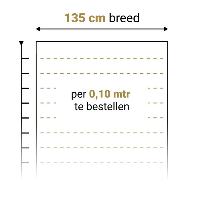 OTIUM Entreemat effectief kwartsgrijs 135 cm breed