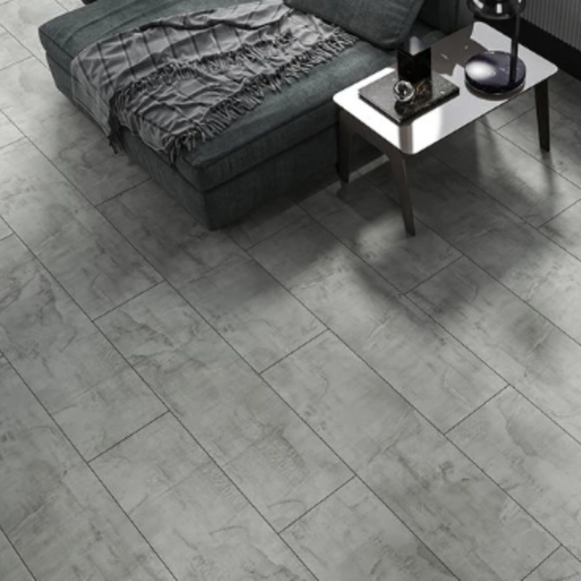 FLOORWORLD Malta Betonlook Grijs Laminaat