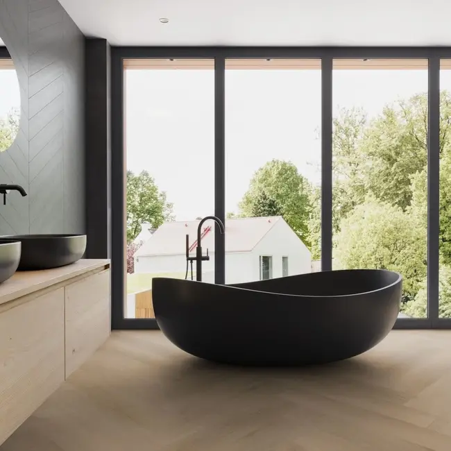 FLOORWORLD Granada Visgraat Natural Oak Plak PVC