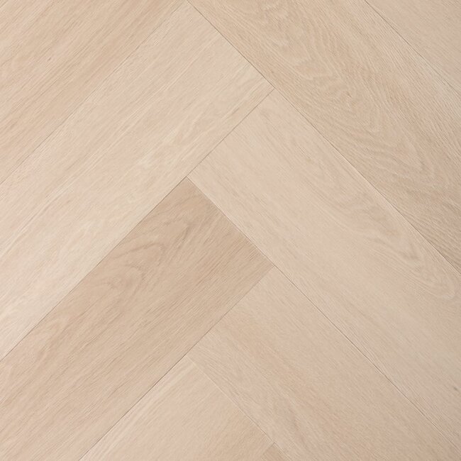 FLOORWORLD Como Visgraat Beige Plak PVC