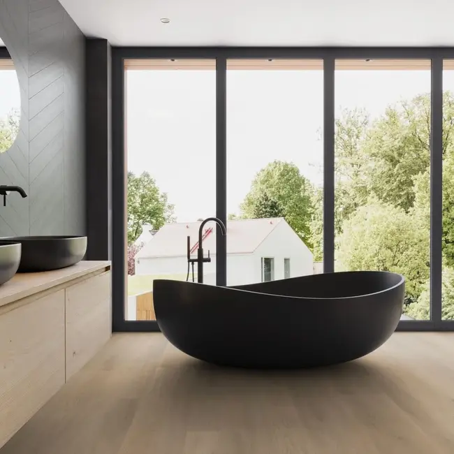 FLOORWORLD Seville Plank Warm Beige Plak PVC