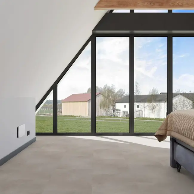 FLOORWORLD Tallinn Tegel Light Grey Plak PVC