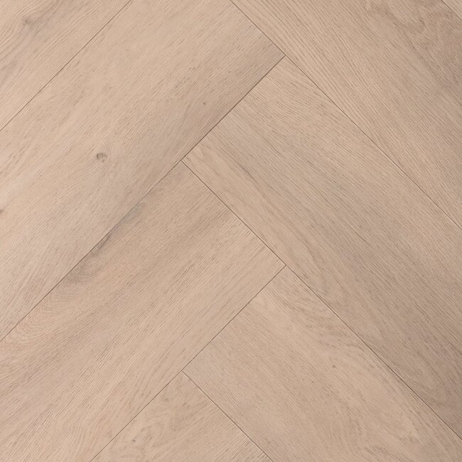 FLOORWORLD Bergen Visgraat White Wash Click PVC