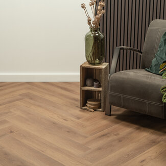 Floer Floer Walvisgraat PVC – Narwal Nootbruin