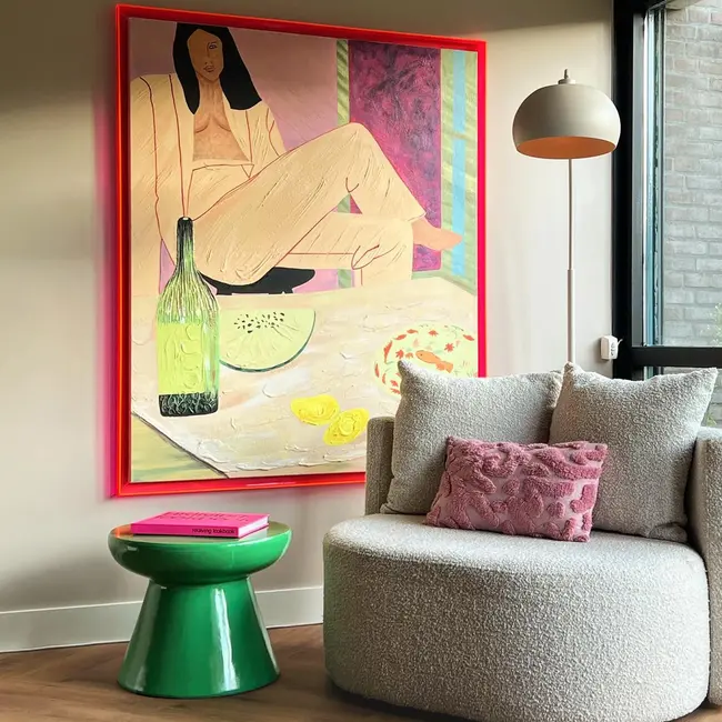 Floer Walvisgraat PVC – Narwal Nootbruin