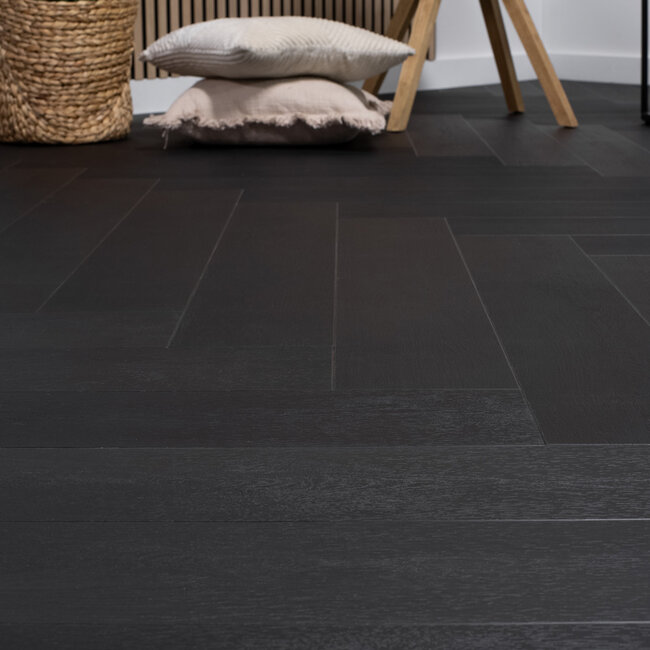 Floer Walvisgraat PVC – Zwaardvis Zwart