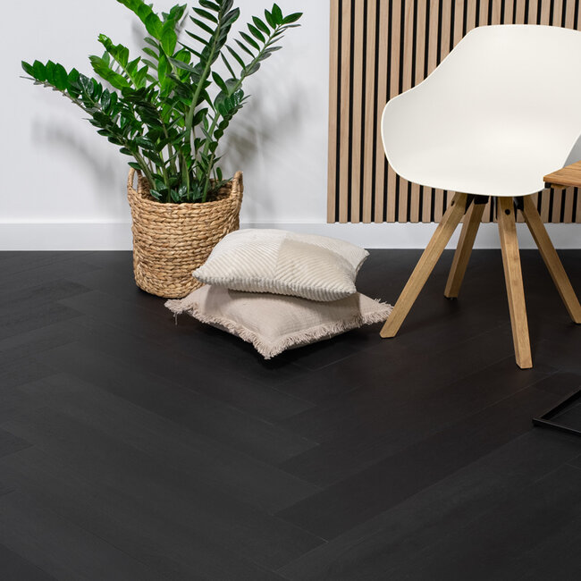 Floer Walvisgraat PVC – Zwaardvis Zwart