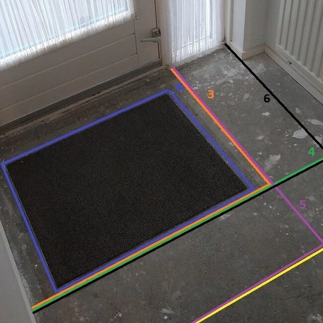 Droogloopmat Op Maat Plaatsen