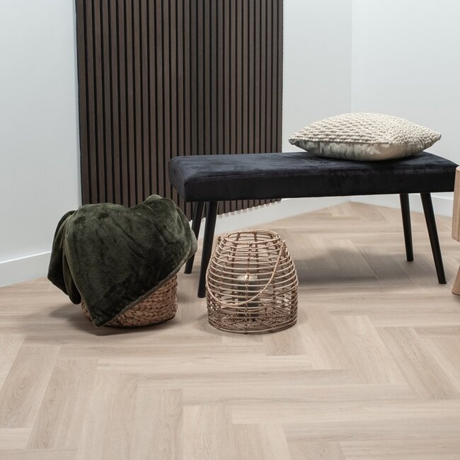 Floer Visgraat PVC – Puur Eiken