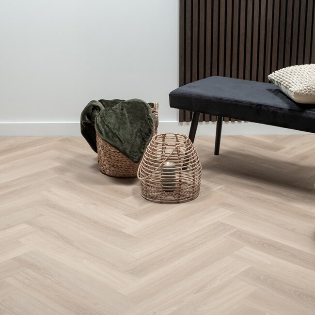 Floer Visgraat PVC – Puur Eiken