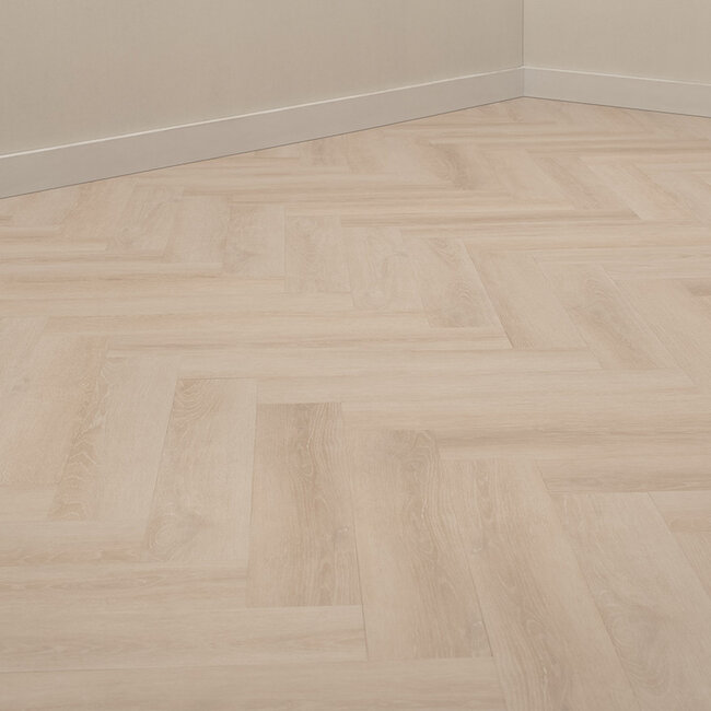 Floer Visgraat PVC – Crème Eiken (Uitlopend)